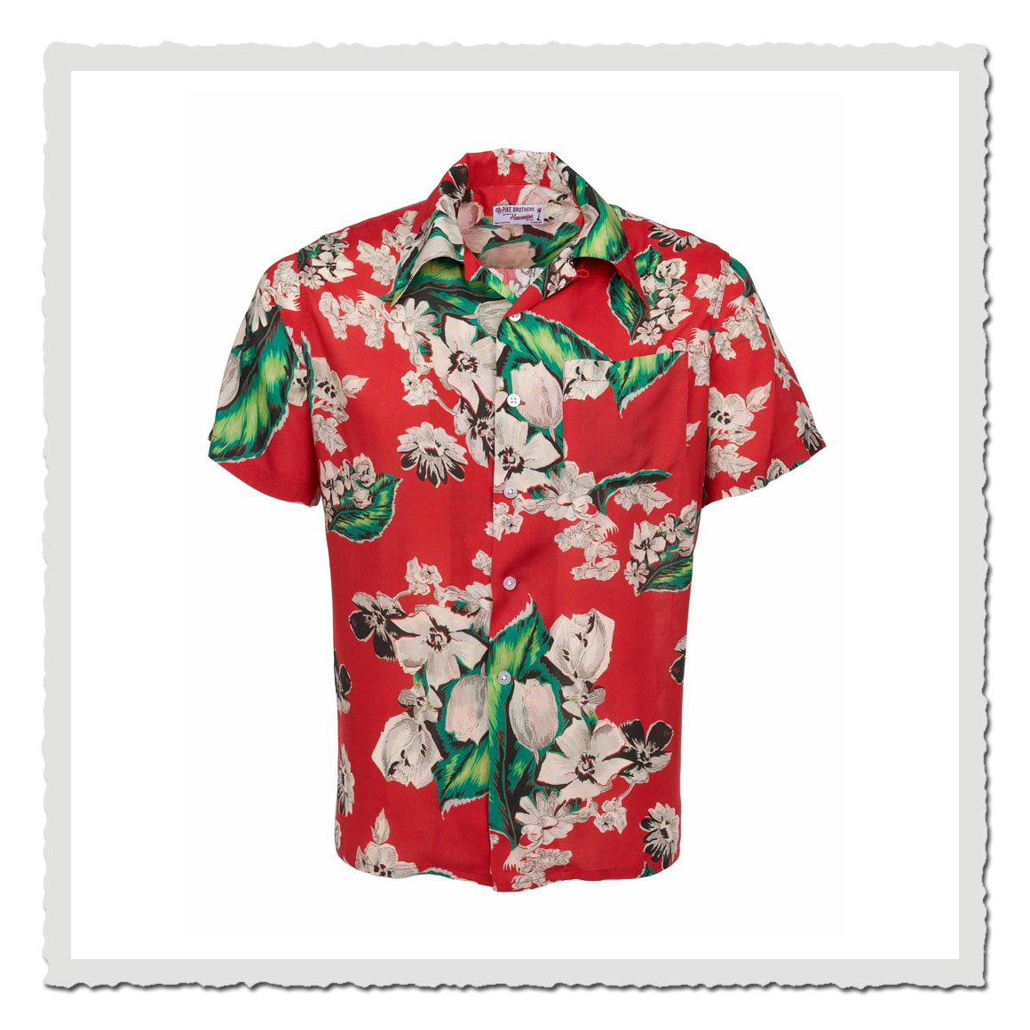 1947 Albert Shirt Pulemoku red